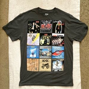 Rare AC DC Album Graphic Band T-Shirt